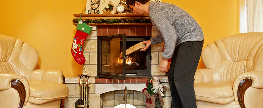 Gas to Wood-Burning Fireplace Conversion Services in Cathedral City, California