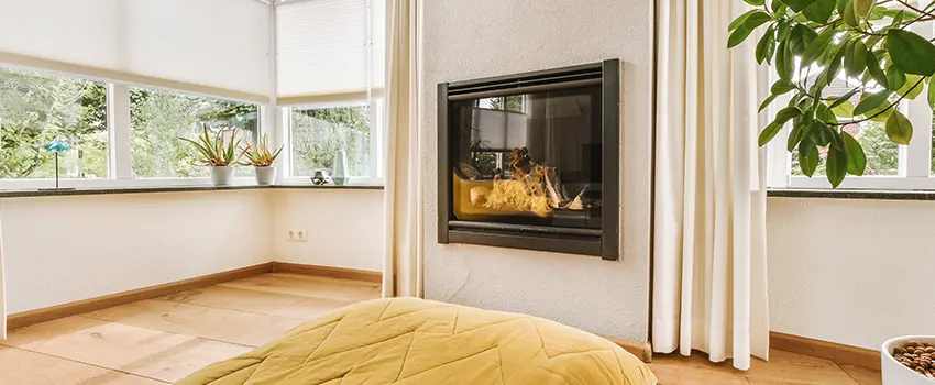 Residential Fireplace Ceramic Glass Installation in Cathedral City, CA
