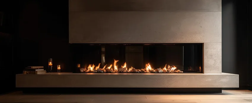 Gas Fireplace Ember Bed Design Services in Cathedral City, California