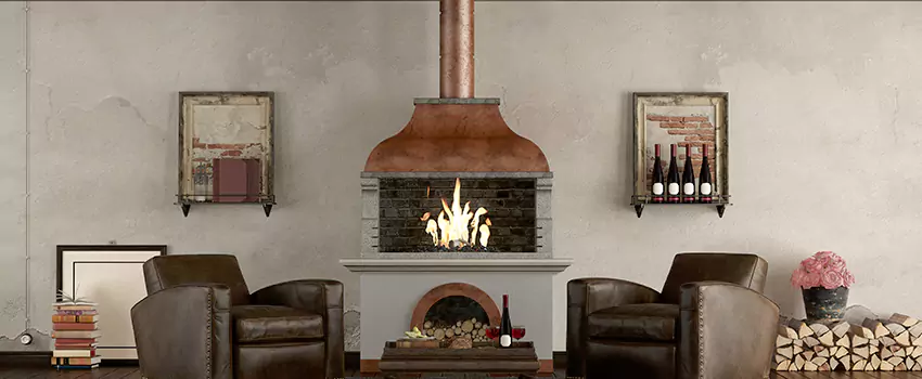 Thelin Hearth Products Providence Pellet Insert Fireplace Installation in Cathedral City, CA